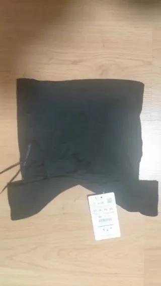 Top tirantes negro Pull&Bear Talla XS/34