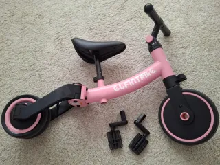 Triciclo evolutivo Correpasillos rosa