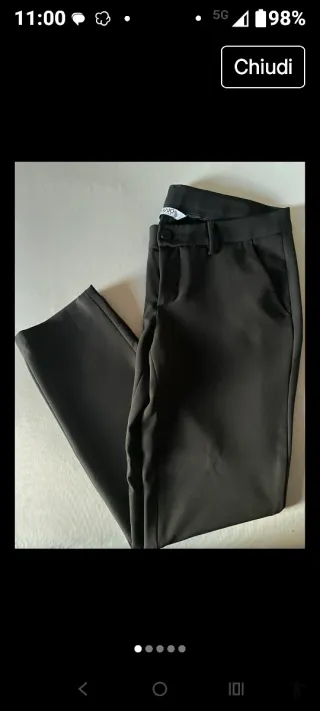 Pantaloni eleganti Liu Jo neri