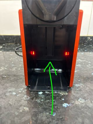 Cafetera Nespresso Krups Naranja T