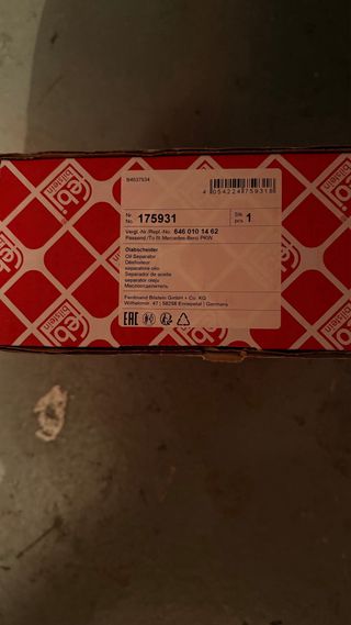 Válvula PCV Febi Bilstein Mercedes W211