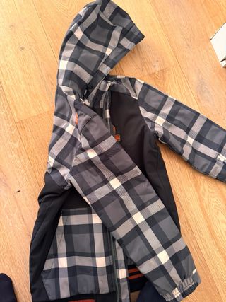 Giubbotto da sci a quadri