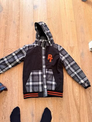 Giubbotto da sci a quadri