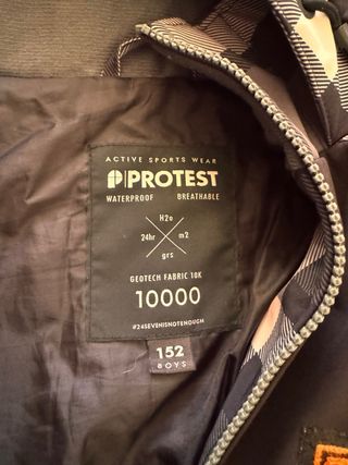 Giubbotto da sci a quadri