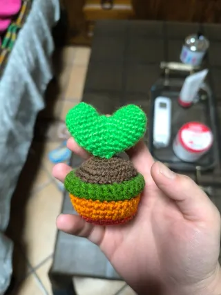 Peluches variados de crochet