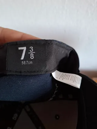 Gorra New Era NY Camuflaje Azul y Negra