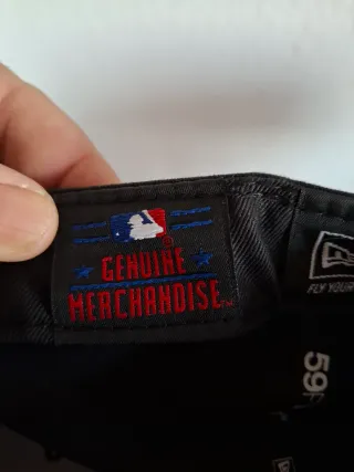 Gorra New Era NY Camuflaje Azul y Negra