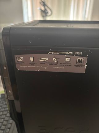 Ordenador de sobremesa Acer Aspire