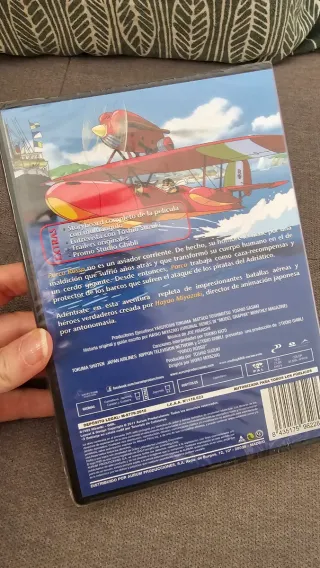 DVD Porco Rosso precintado