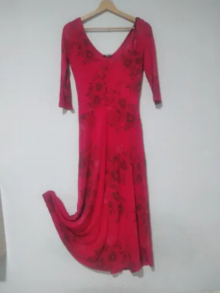 Vestido Desigual  largo estampado