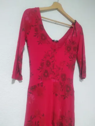 Vestido Desigual  largo estampado