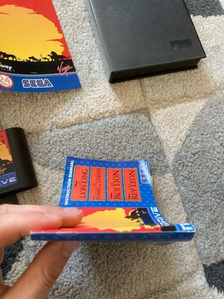 The Lion King Mega Drive Sega