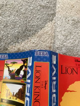 The Lion King Mega Drive Sega