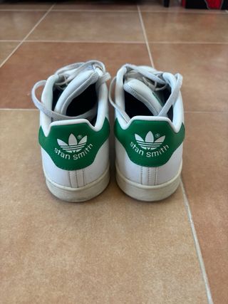 Deportivas Adidas Blancas y Verdes