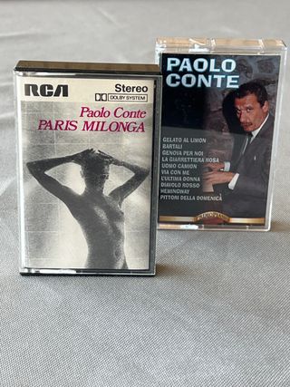 Cassetta Paolo Conte Paris Milonga RCA