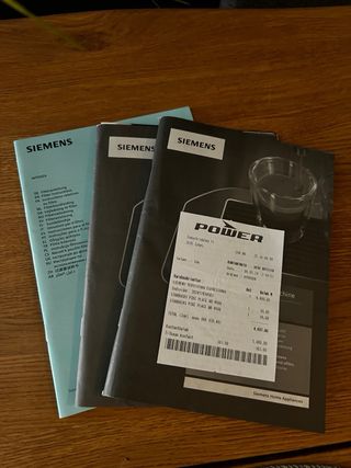 Cafetera Siemens EQ6 plus s100 con garantia!!!