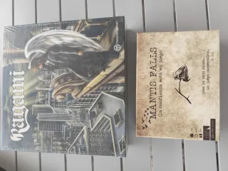 Lote 2 Juegos de Mesa: Ragami y Mantis Falls