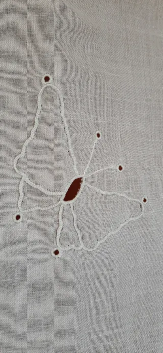 Tenda/Tovaglia Ricamata Intaglio