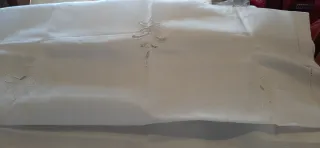 Tenda/Tovaglia Ricamata Intaglio