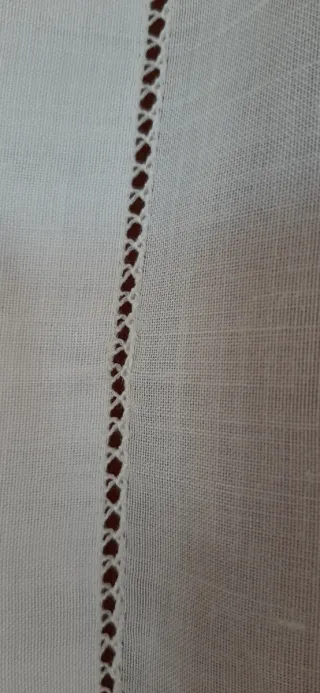 Tenda/Tovaglia Ricamata Intaglio