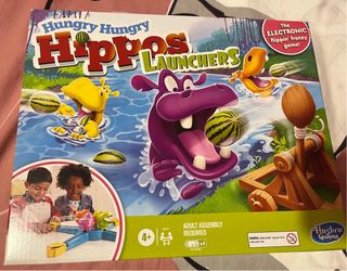 Juego lanzadores de hipopótamos hambrientos