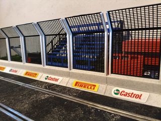 Muro y barrera para Scalextric 1:32