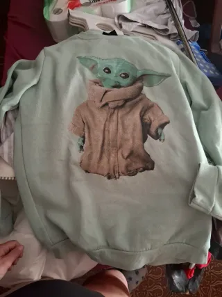 Sudadera Bebé Yoda