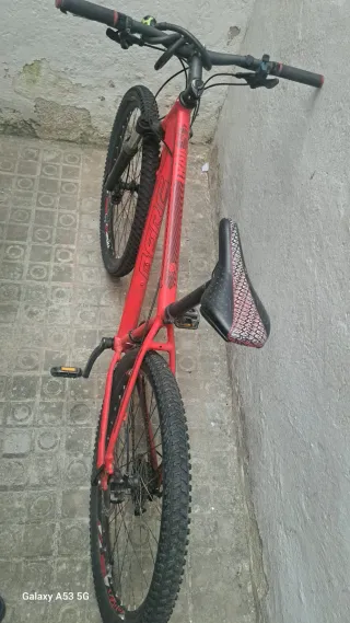 Bicicleta de Montaña Roja