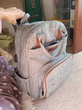 Mochila Porta Biberones Bebé con USB