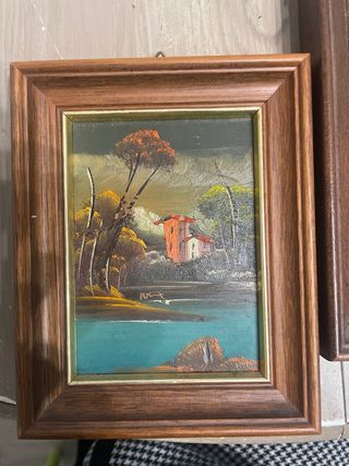 Coppia Quadri Vintage