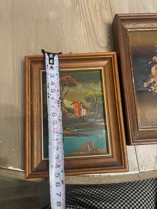 Coppia Quadri Vintage