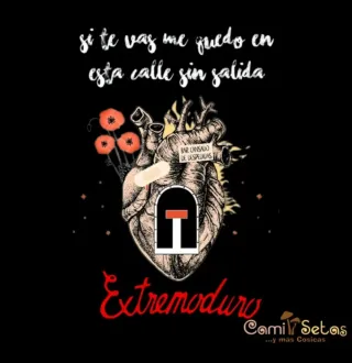 Sudadera Talla S Extremoduro - Si te vas...