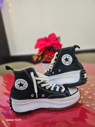 Converse Run Star Hike negras talla 39