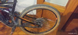 Bicicleta MTB (despiece) vaina rota