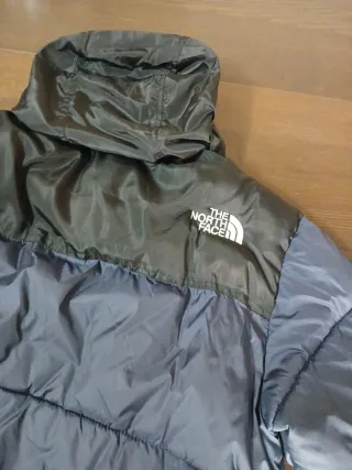 Chaqueta The North Face Negra y Azul
