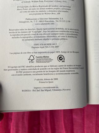 Harry Potter y las reliquias de la muerte (Harr...