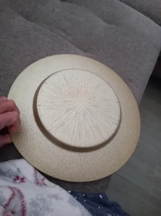 Piatto decorativo oro cm 33