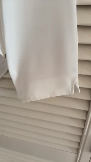 Blusa blanca Mango Suit Talla XL