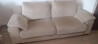 Divano a 2 posti beige