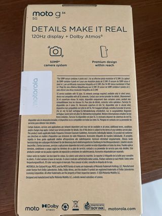 Motorola Moto G34 5G Nuovo Senza Aprire