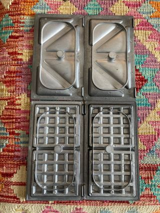 Moldes para sandwichera y gofres