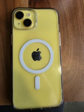 iPhone 14 Plus giallo 92% batteria