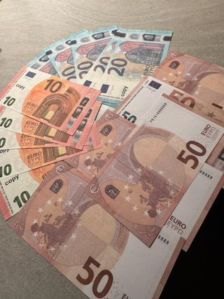 Soldi finti per Monopoli