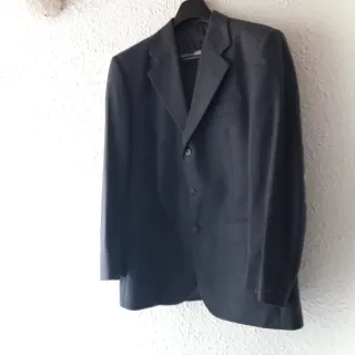 Traje hombre azul con chaleco O
