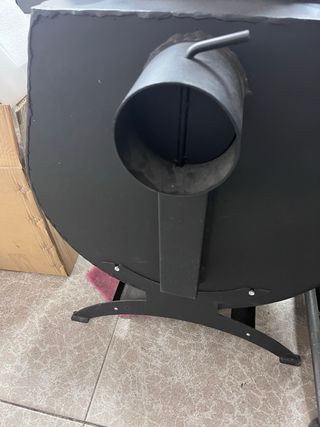 Estufa Leña Tubular 12kW