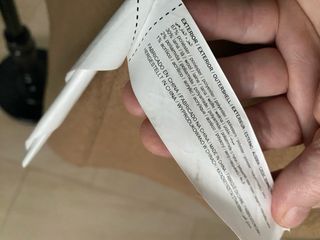 Abrigo tartán camel