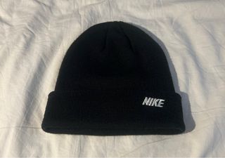 Gorro Nike de algodón. Color negro