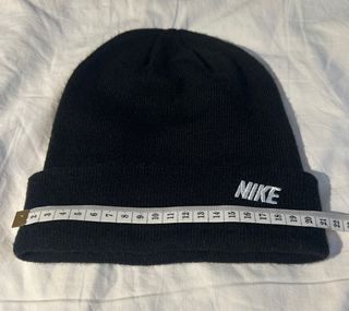 Gorro Nike de algodón. Color negro