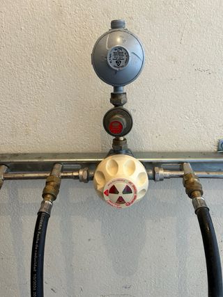 Rampa de gas propano