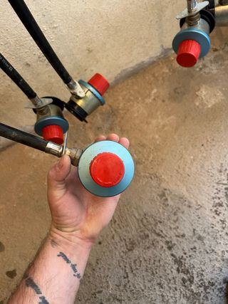 Rampa de gas propano